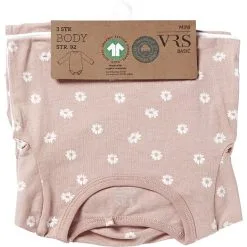 VRS Mini Basic Baby 3-pak Body Str. 98 - Multifarvet