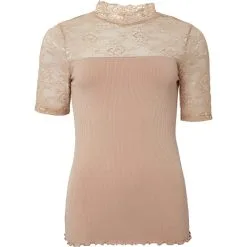 VRS Woman Basic VRS Dame Blonde T-shirt Str. 2XL - Beige