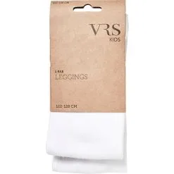 VRS Kids VRS Børne Leggings Str. 7-8 år - Hvid