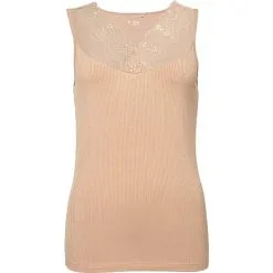 VRS Woman Basic VRS Dame Blondetop Str. L - Beige