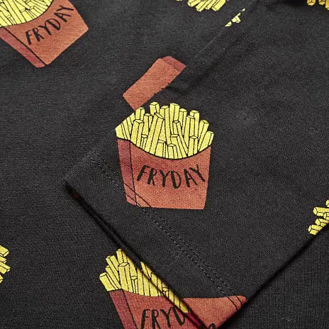 VRS Kids VRS Børne Nattøjssæt Str. 134/140 - Printet - Billede 3