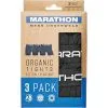 Marathon Herre 3-pak Tights Str. M - Sort
