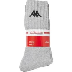 Kappa 5-pak Strømper Str. 43/46 - Grå