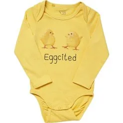 VRS Mini PÅSKE VRS Baby Body Str. 92 - Gul