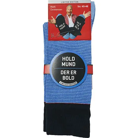 Mads Christensen Herre Strømper Str. 40/46 - Stribet