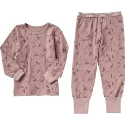 808 Børne Nattøjssæt Str. 8 år - Printet