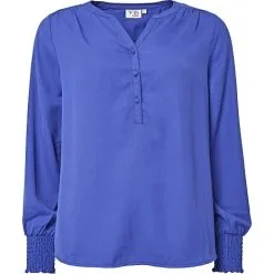 VRS Woman Fashion VRS Dame Trøje Med V-hals Str. L - Blå