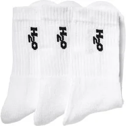 H2O Herre 3-pak Sports Strømper Str. 32-35 - Hvid