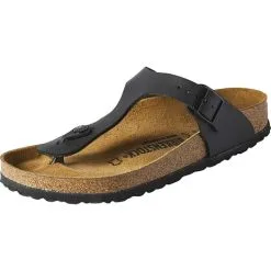 Birkenstock Gizeh Dame Sandaler Str. 41 - Sort