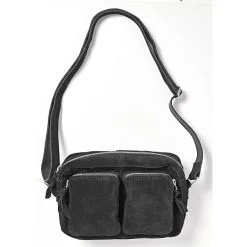 Andre Mærker Ruskindstaske - Sort