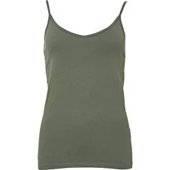 VRS Woman Basic VRS Dame Stroptop Str. L - Oliven