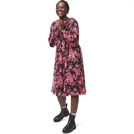 VRS Woman Fashion VRS Dame Kjole Str. M - Printet - Billede 3