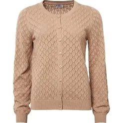 VRS Woman Basic VRS Dame Cardigan Str. S - Beige