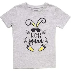 VRS Kids PÅSKE VRS Børne T-shirt Str. 134/140 - Gråmeleret
