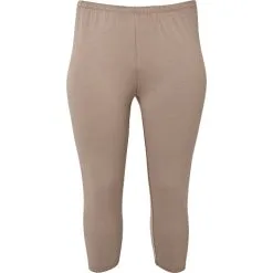 VRS Woman Jackie Basic VRS Dame Capri Legging Str. 50 - Brun