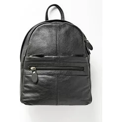 Andre Mærker Skind Rygsæk - Sort