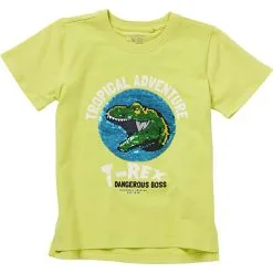 VRS Kids VRS Børne T-shirt Str. 134/140 - Limegrøn