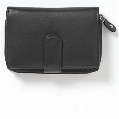 Andre Mærker Dame Skindpung - Sort