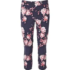 VRS Woman Fashion VRS Dame Capribuks Bengalin Str. M - Printet