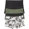 VRS Kids Basic VRS Børne 3-pak Boxershorts Str. 134/140 - Printet/grøn/sort