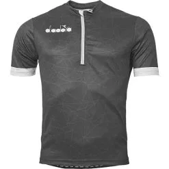Diadora Herre Cykel T-shirt Korte ærmer Str. M - Sort