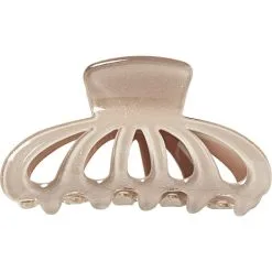 Choise By Heart Hårklemme Med Glimmer - Beige
