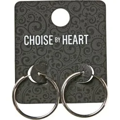 Choise By Heart Creol Lille - Sølv