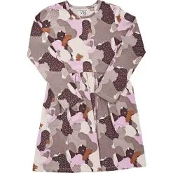 VRS Kids VRS Børne Kjole Str. 134/140 - Printet