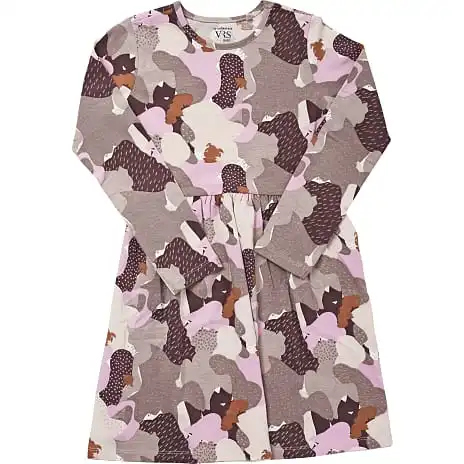 VRS Kids VRS Børne Kjole Str. 134/140 - Printet