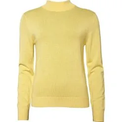 VRS Woman Fashion VRS Dame Strik Str. 2XL - Gul