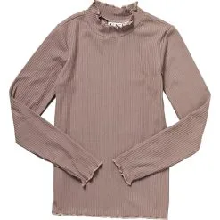 VRS Kids Basic VRS Børne Rib Bluse Str. 134/140 - Gammelrosa