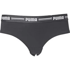 PUMA Dame 2-pak Brazilian Trusse Str. XL - Sort