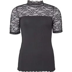 VRS Woman Basic VRS Dame Blonde T-shirt Str. XL - Sort