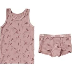 808 Børne Undertøjssæt Str. 10 år - Printet