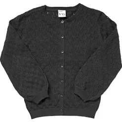 VRS Kids VRS Børne Strik Cardigan Str. 134/140 - Sort