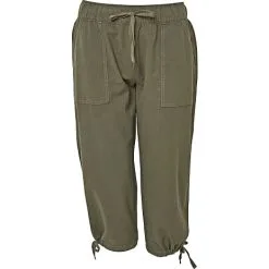 VRS Woman Basic VRS Dame Capri Bukser Str. XL - Oliven