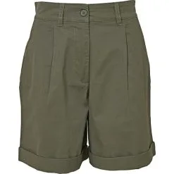 VRS Woman Basic VRS Dame Chino Shorts Str. S - Oliven