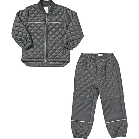 VRS Kids VRS Børne Termosæt Str. 110 - Sort