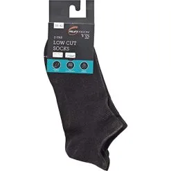 VRS Sport VRS Unisex Ankelstrømper Str. 43/46 - Sort