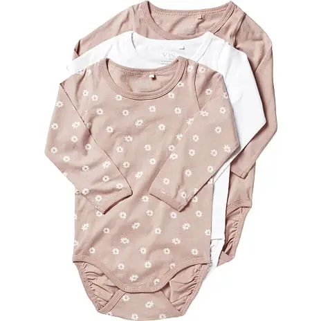 VRS Mini Basic Baby 3-pak Body Str. 98 - Multifarvet - Billede 2