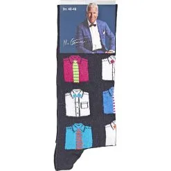 Mads Christensen HERRE STRØMPER STR. ONESIZE - Printet