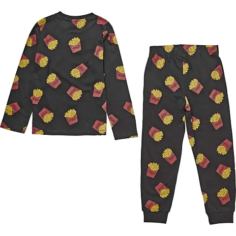 VRS Kids VRS Børne Nattøjssæt Str. 134/140 - Printet - Billede 2