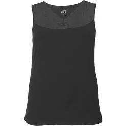 VRS Woman Jackie Basic VRS Dame Blondetop Str. 48 - Sort