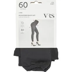VRS WOMAN VRS Leggings Magic Lift Microfiber Str. S/M - Sort