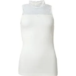 VRS Woman Basic VRS Dame Blondetop Str. XL - Råhvid