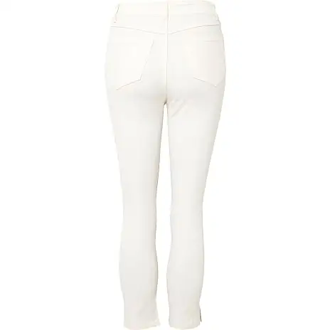 VRS Woman Basic VRS Dame Denim Capri Bukser Str. 46 - Råhvid - Billede 2