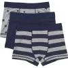 VRS Kids Basic VRS Børne 3-pak Boxershorts Str. 98/104 - Multifarvet