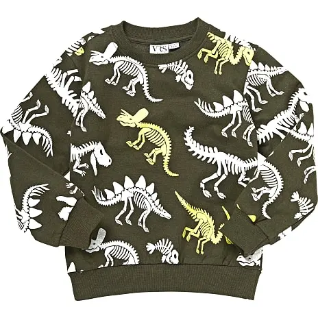 VRS Kids VRS Børne Sweattrøje Str. 134/140 - Printet