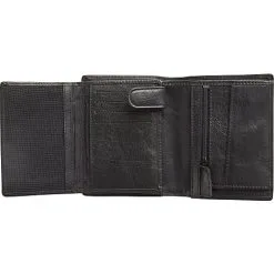 Andre Mærker Herre Skindpung - Sort