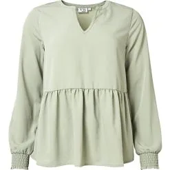 VRS Woman Fashion VRS Dame Trøje Med V-hals Str. L - Grøn